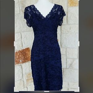 Marina Lace Tiered Dress (14w)